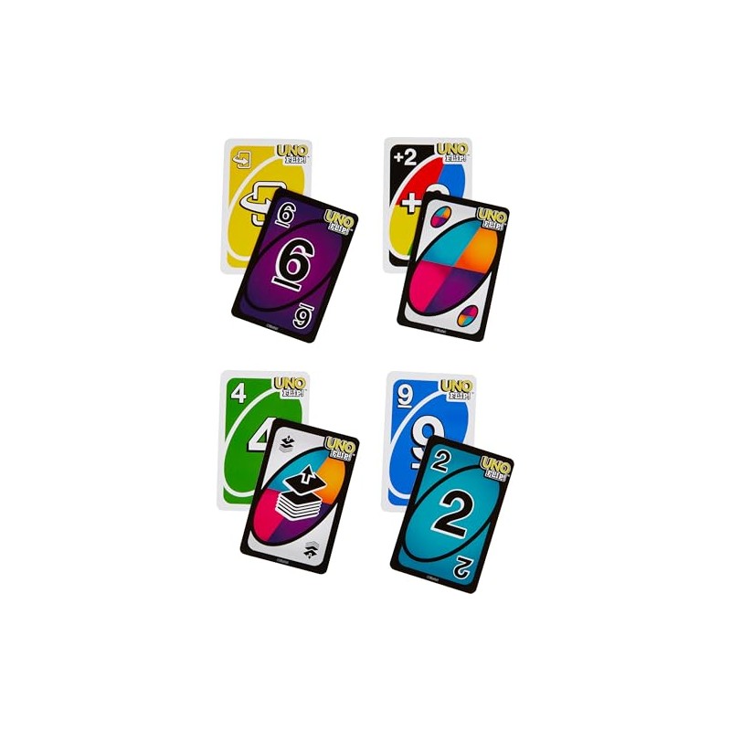 Mattel Games , UNO Juegos De Mesa Flip Nuevo Cartas