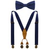 WDSKY Baby Boys' Suspenders and Bow Tie Set Adjustable with
