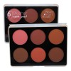 Paleta De Rubores Blush +iluminador Rosa