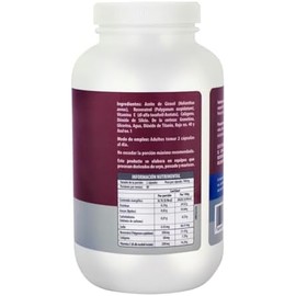 Resveratrol  Resveratrol con Vitamina E y Colageno Hidrolizado  Capsulas Softgels de 700 mg  Suplemento Antioxidante Premium  Naturagel