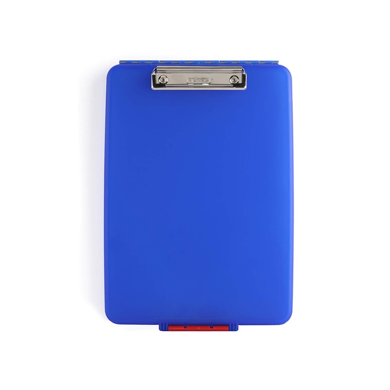 Dexas Slimcase Storage Clipboard, Blue