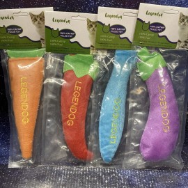 Legendog 4 Pcs Catnip Filled Toys for Cats - Legendog