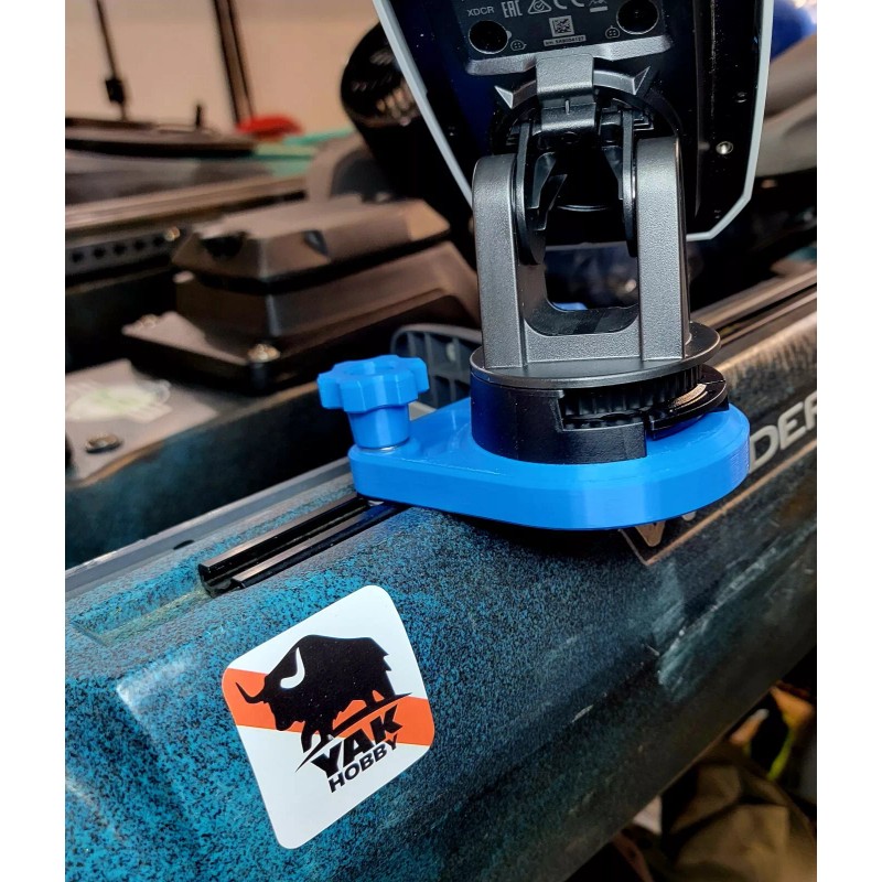 YAK Hobby 3D Garmin Striker 4 No Drill Rail Puck