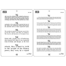 Jaeger Eye Chart, Near Vision Reading Test Plastic Chart