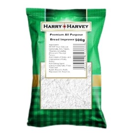 Harry Harvey Premium All Purpose Bread Improver 500g, Dough and bread conditioner, enhancer for home baking and professional use