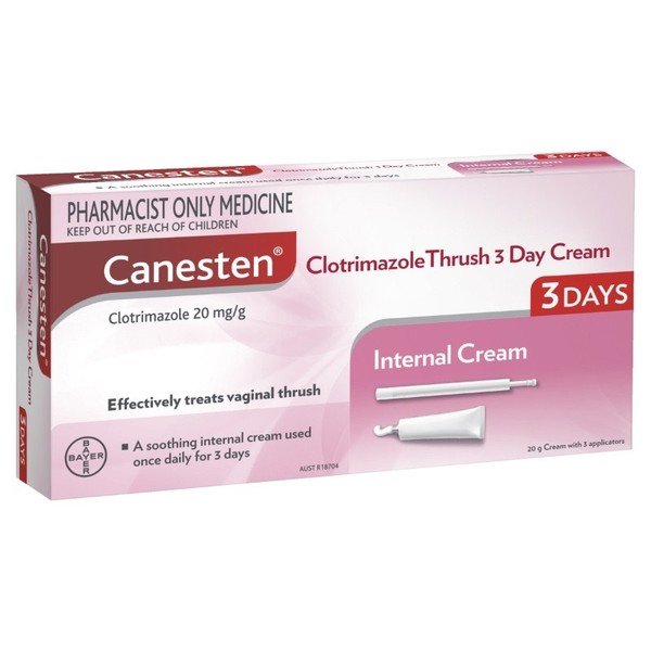 Canesten 3 Day Cream 2% 20g