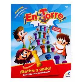 Novelty Juego De Mesa Novelty En La Torre Con 60 Columnas De Colores