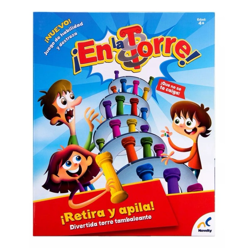 Novelty Juego De Mesa Novelty En La Torre Con 60