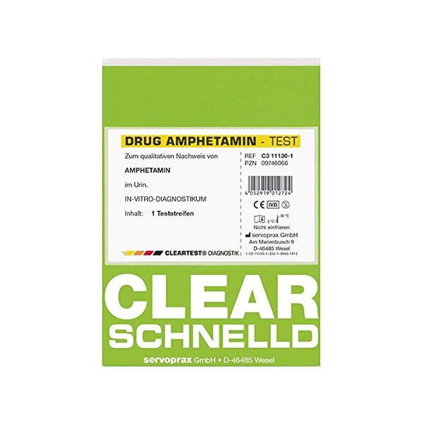 CLEARTEST 9746072 Drug Test, Benzodiazepine, BZD