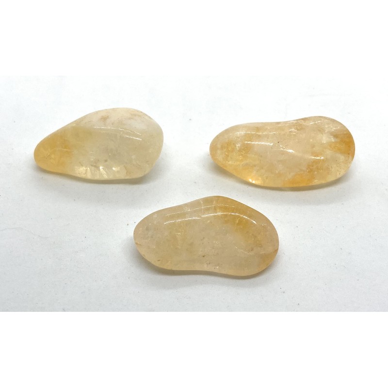 Citrine Extra Large Crystal Tumbled Stone - 1 Pc