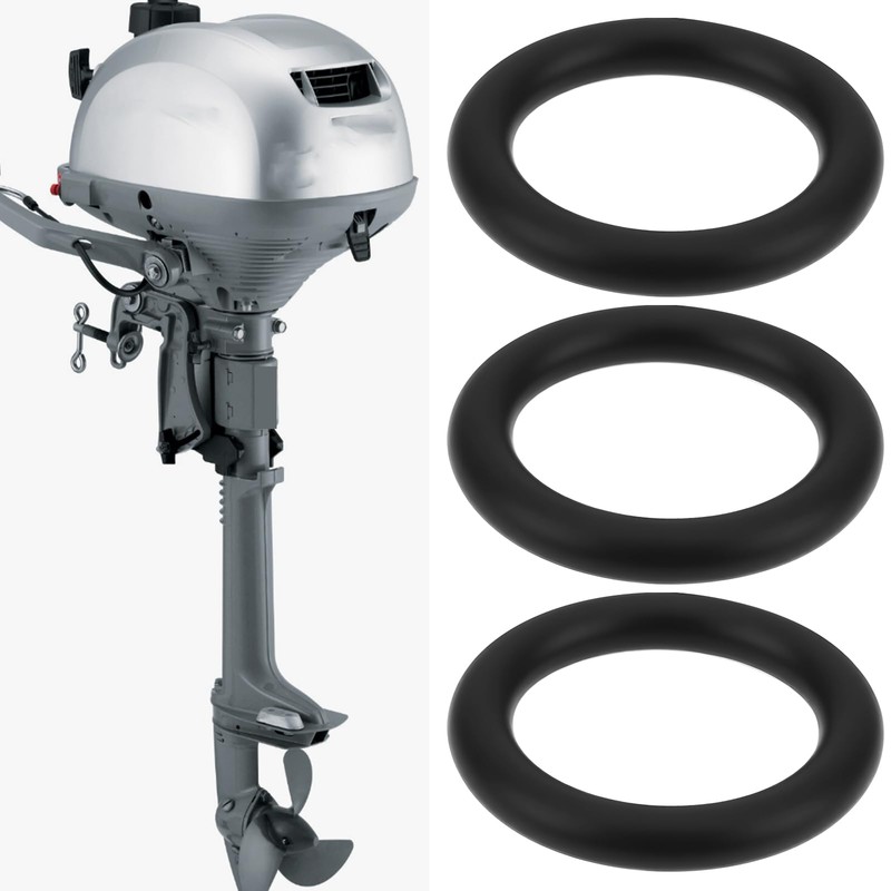 EMSea 10pcs O-ring Per Cambio Motore Fuoribordo 91301-ZW4-003 91301ZW4003 Compatibile