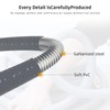 12FT 1/2" ID Natural Gas Hose with Quick Connect Fittings