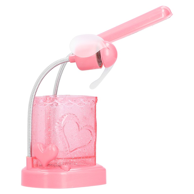 3 in 1 LED Pencil Holder Lamp Multifunction Fan Table