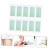 OHPHCALL Hair Removal Wax Paper 10pcs Depilatory Strips Gentle Hair