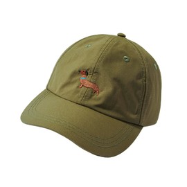 Baddery Dog Hat: Dachshund – Gift for Dog Owners – Dog Cap for Men and Women – Hunter Hunting Cap, Olive Green