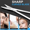 Men's and Women's Facial Hair Small Scissors, Eyebrow, Nose, Beard,