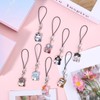 LEGENTLISUR 8Pcs Cat Phone Charms Y2K Alloy Enamel Aesthetic Cell
