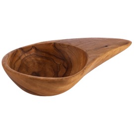 APS 1025 Olive Wood Bowl Set of 2 12.50 cm x 8 cm x 2.50 cm (Each part is unique. Colour and grain may vary)