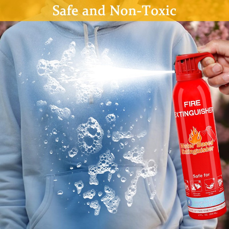 Fire Extinguisher for Home, 4 Pack Vehicle Fire Extinguishers for