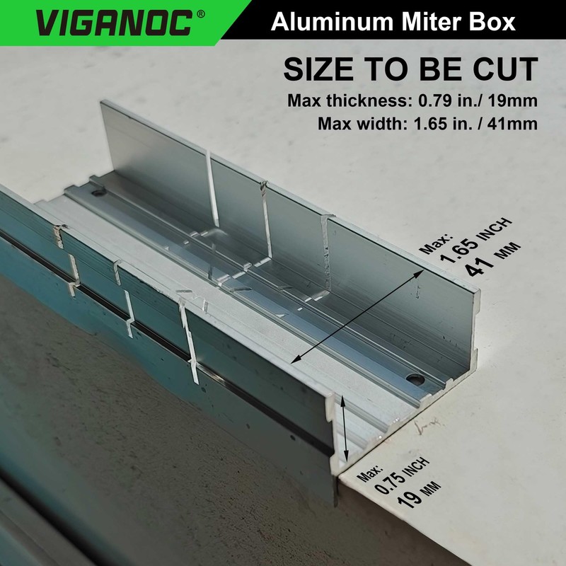 Viganoc Metal Mitre Box by Aluminium and Steel Construction, 5.3