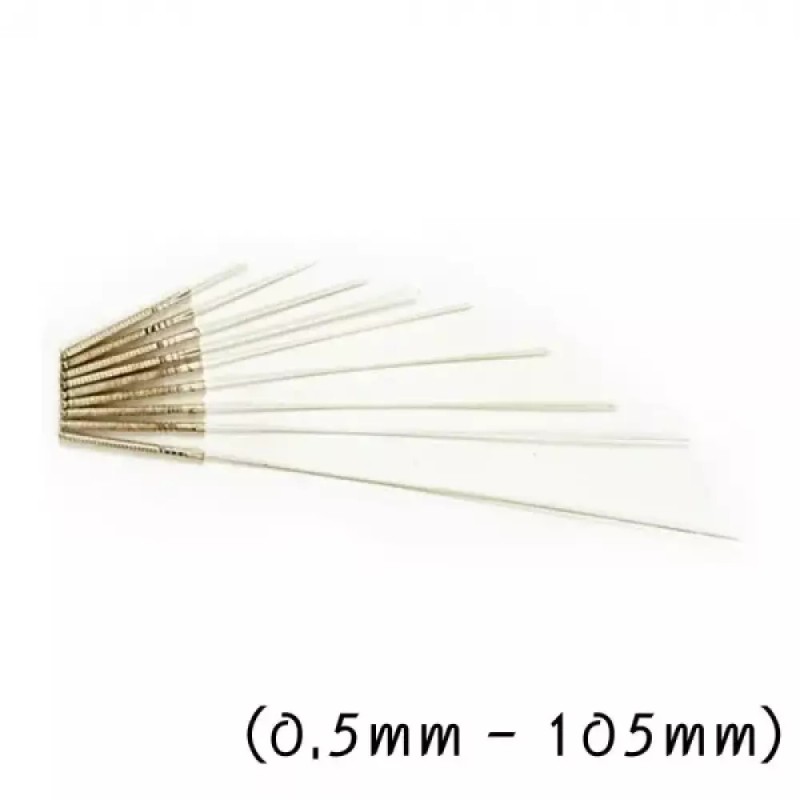 황두장침 10개입 굵기0.5mm 길이105mm 황두침 사혈침 Hwangu Pointed Needle 10pcs