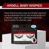 Ardell Baby Wispies False Eyelashes with Adhesive – Feathered Natural