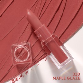 CoverGirl Clean Lip Color, Maple Glaze, Satin Finish, Squalane, Avocado & Aloe, Carmine-Free, Non-Drying, 0.12oz