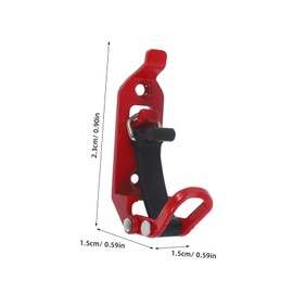 Gadpiparty 2pcs Metal Shovel Mount Stand for Car Roof Rack Clamp Holder for Secure Tool Fixation Various Surfaces Enhancing Work Efficiency and Convenience