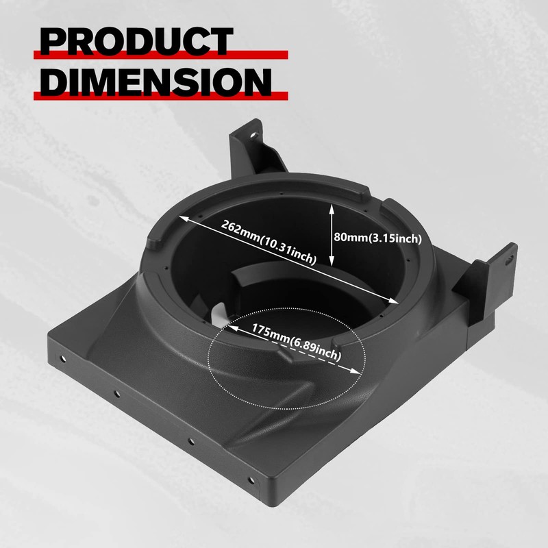A & UTV PRO Subwoofer Box for Can Am Maverick