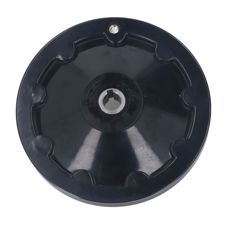 Revolving Handle Hand Wheel 18x200mm Backside Corrugated Hand Crank Handwheel
