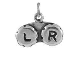 jewellerybox Sterling Silver Contact Lens Case Charm