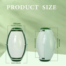 Reusable Lint Roller, Washable Sticky Roller Ball, Lint Rollers for Pet Hair, Lint Remover for Clothes, Super Sticky for Plush Hair,Clothes Ball Remover,Dust (White)