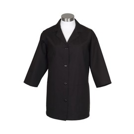 Fame« Women?s Button Smock ? K72 - Black/SM (WFA82040BKSM)