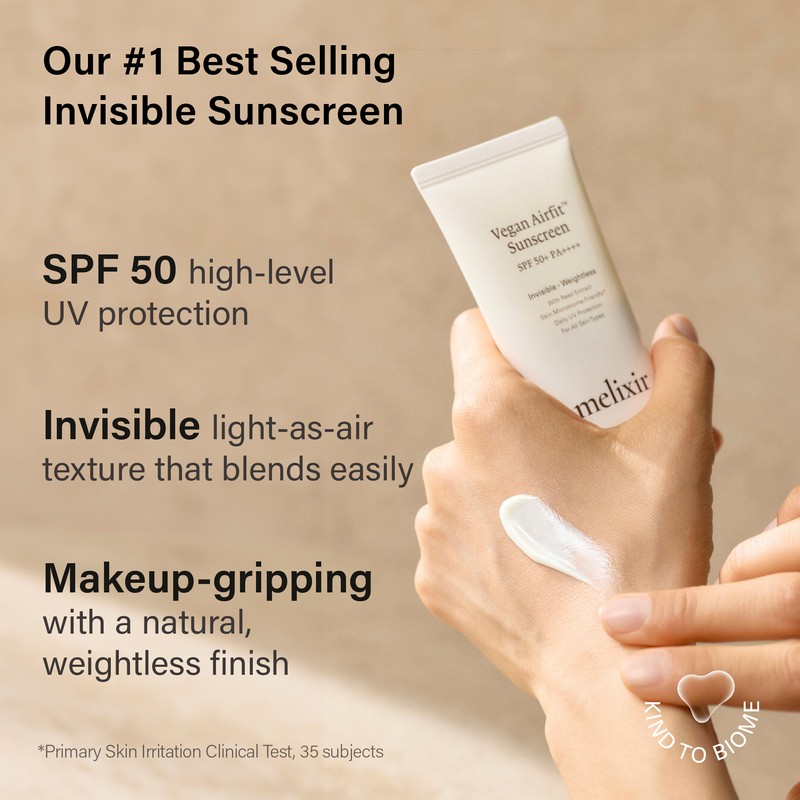 Melixir [Melixir]Vegan Airfit Sunscreen SPF 50+ PA++++