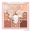 Maruka 175454 Mikko Eye Shadow Palette, Brown