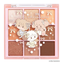 Maruka 175454 Mikko Eye Shadow Palette, Brown