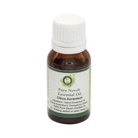 Neroli Essential Oil | Citrus Aurantium | For Skin | For Body | For Face | Massage Oil | 100% Pure Natural | Steam Distilled | Neroli Essential Oil | 30 ml | 1.01 oz By R V Essential