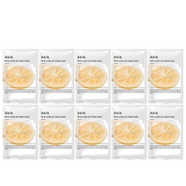 Abib Mild Acidic pH Sheet Mask Yuja Fit (10 masks)