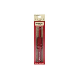 Tulip - Tulip Etimo Red Softgrip (6.00mm) Crochet Hook - 1 Unit