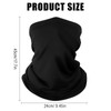 Fjquamitix 4 Pack Neck Gaiter Face Cover Scarf, Breathable Sun