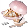 VORRINGARD Enameled Cast Iron Dutch Oven Pot with Lid, Bread