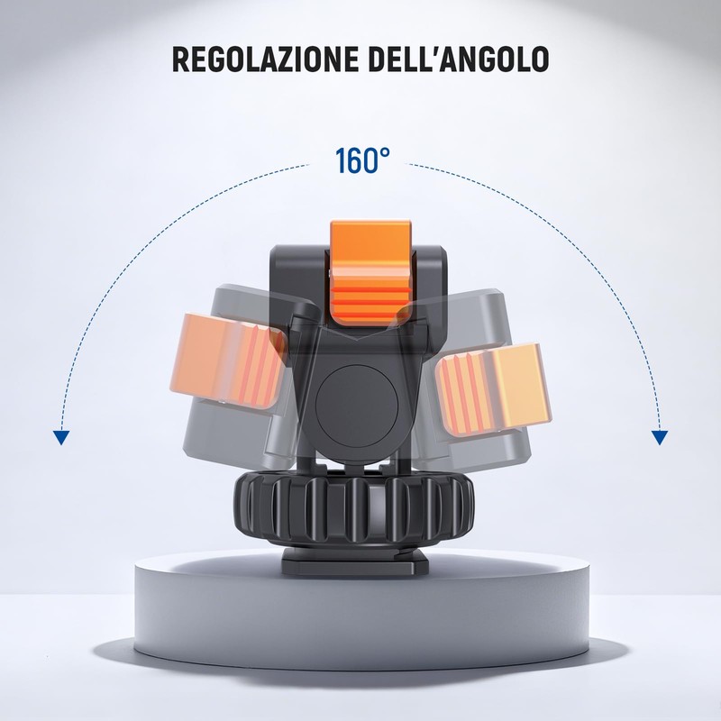 NEEWER BASICS Adattatore Cold Shoe Magnetico Compatibile con DJI OSMO