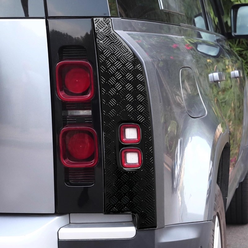 Rear bumper with ABS black body scratch protection cover decorative
