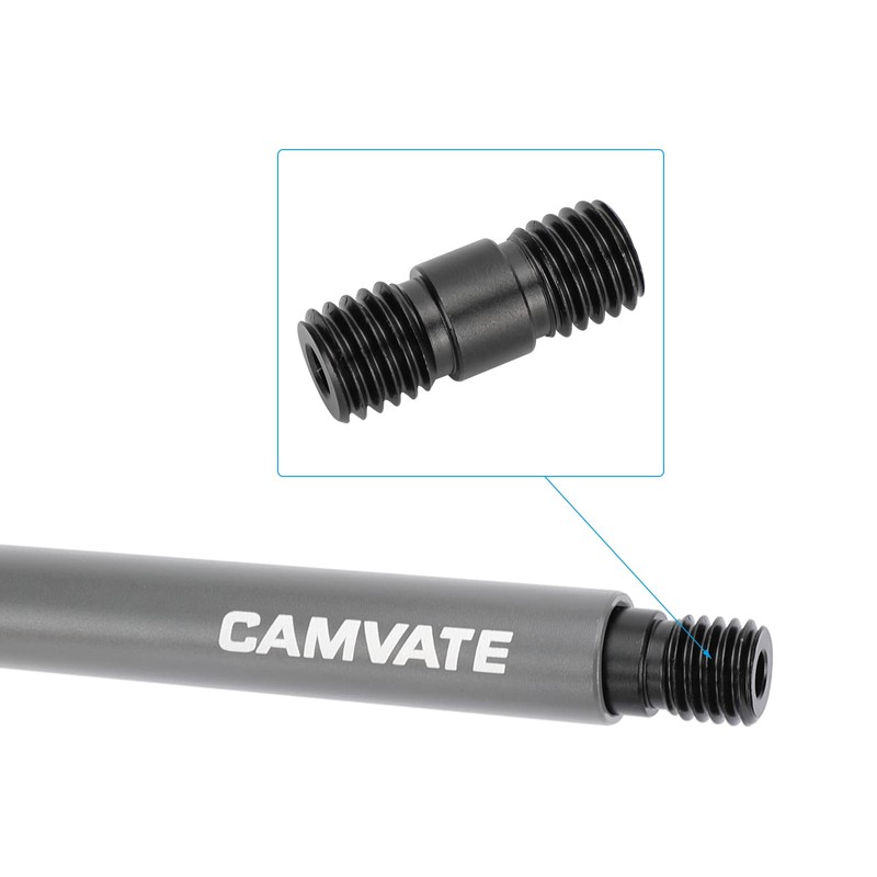 CAMVATE Juego de enchufe y conector de varilla de 15