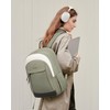 LOVEVOOK Laptop Backpack Purse for Women, Beige Green, 15.6 inches