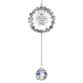 Sun Catcher Gifts for Dad, Birthday Gifts for Dad from Daughter Son, Sun Catcher for Christmas, Birthday, Thanksgiving, Valentine's Day