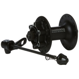 シマノ (SHIMANO) フロントハブ (MTBディスクブレーキ) HB-M525A 32H 6本ボルト仕様 ブラック EHBM525ABLS