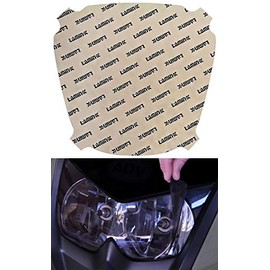 Lamin-x Custom Fit Gunsmoke Headlight Covers for Kawasaki Z125 Pro (2017+)