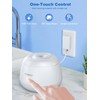 KUNPHY Ultrasonic Retainer Cleaner Machine, 48kHz Dental Cleaning Pod for
