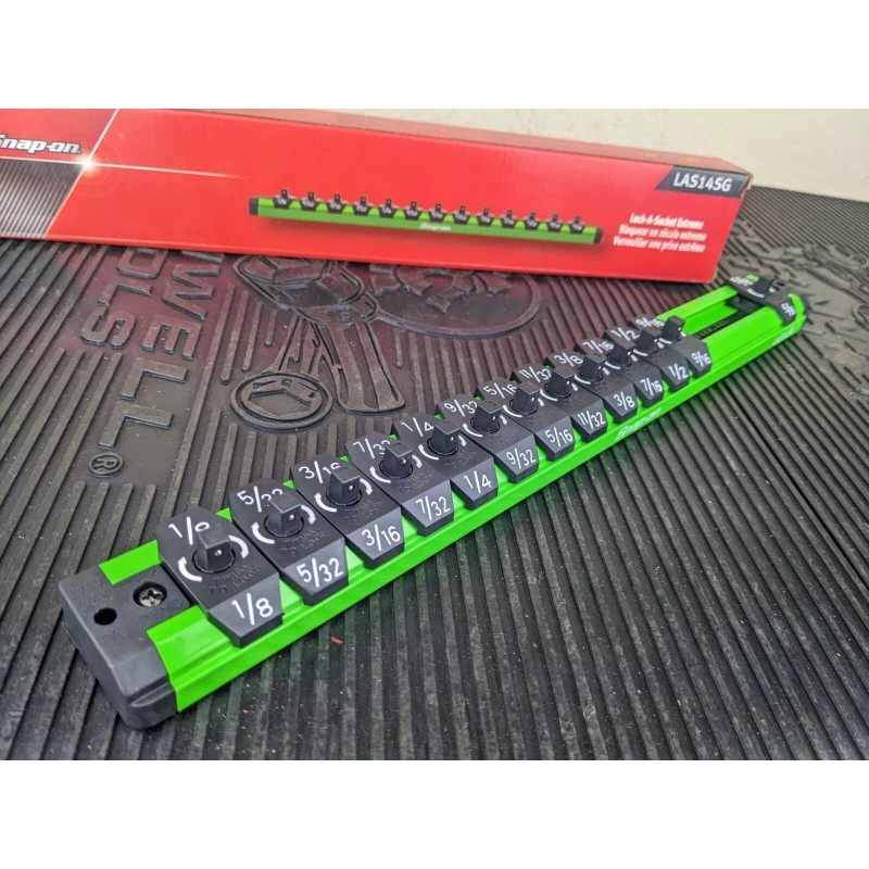 Snap-on #bf267 NEW Snap-on Tools LAS14SG Green 1/4" Drive SAE